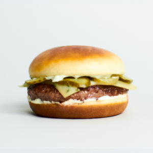Blue cheese burger